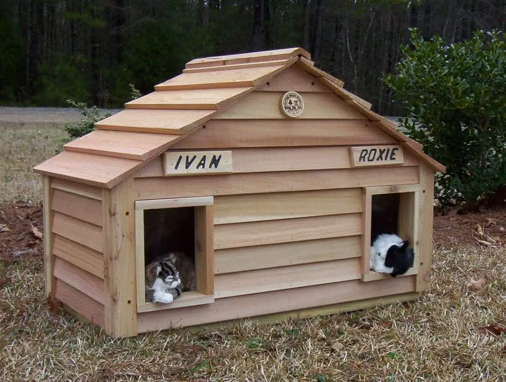 How To Make An Outdoor Cat House 