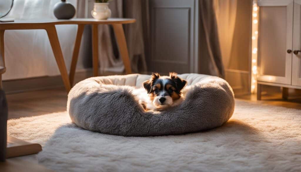 cozy dog bed