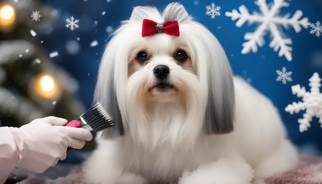 winter grooming for small dogs