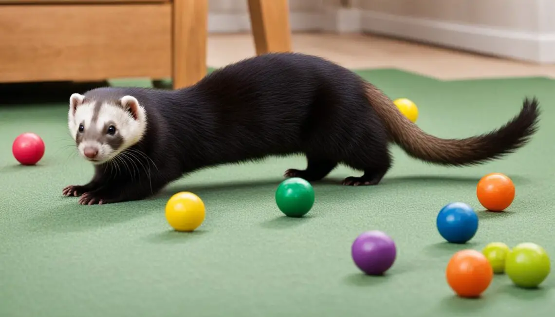 Interactive games for intelligent ferrets