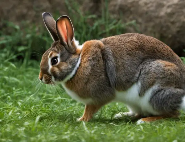 Preventing territorial aggression in rabbits