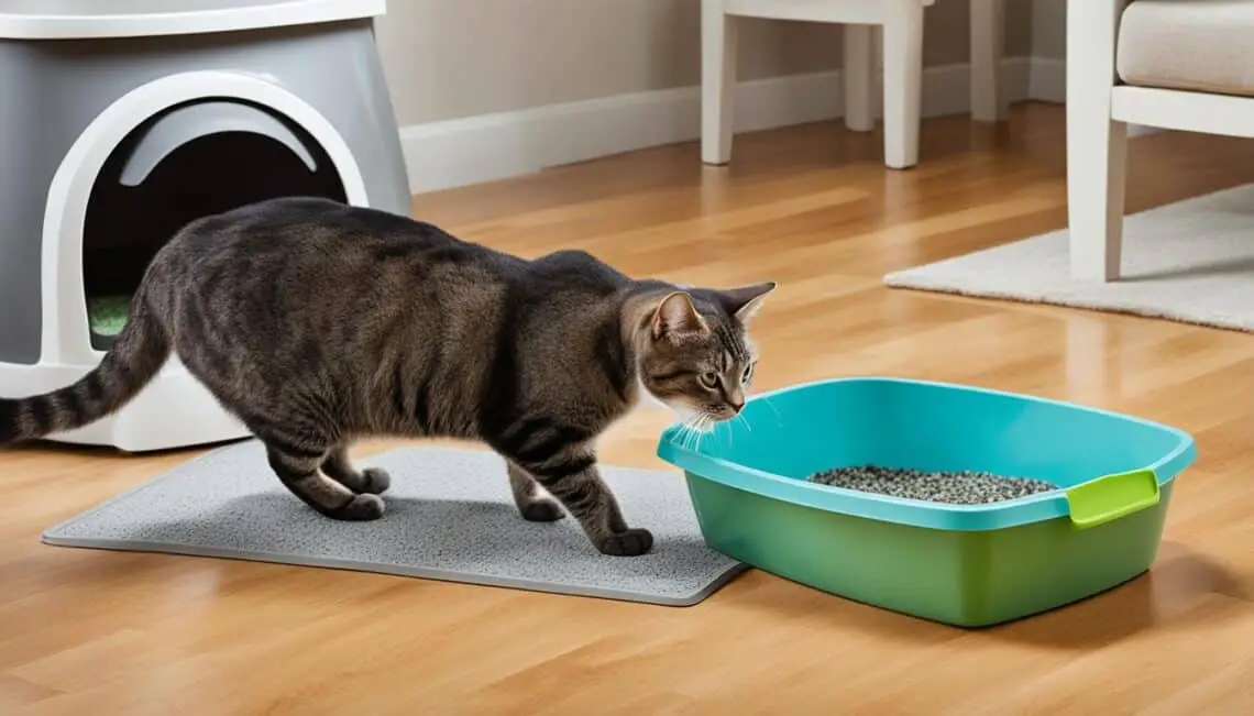 Reducing litter box problems in cats