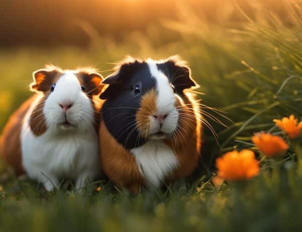 Socializing shy guinea pigs