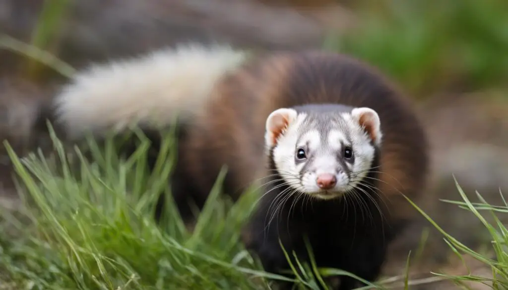 ferret staring behavior