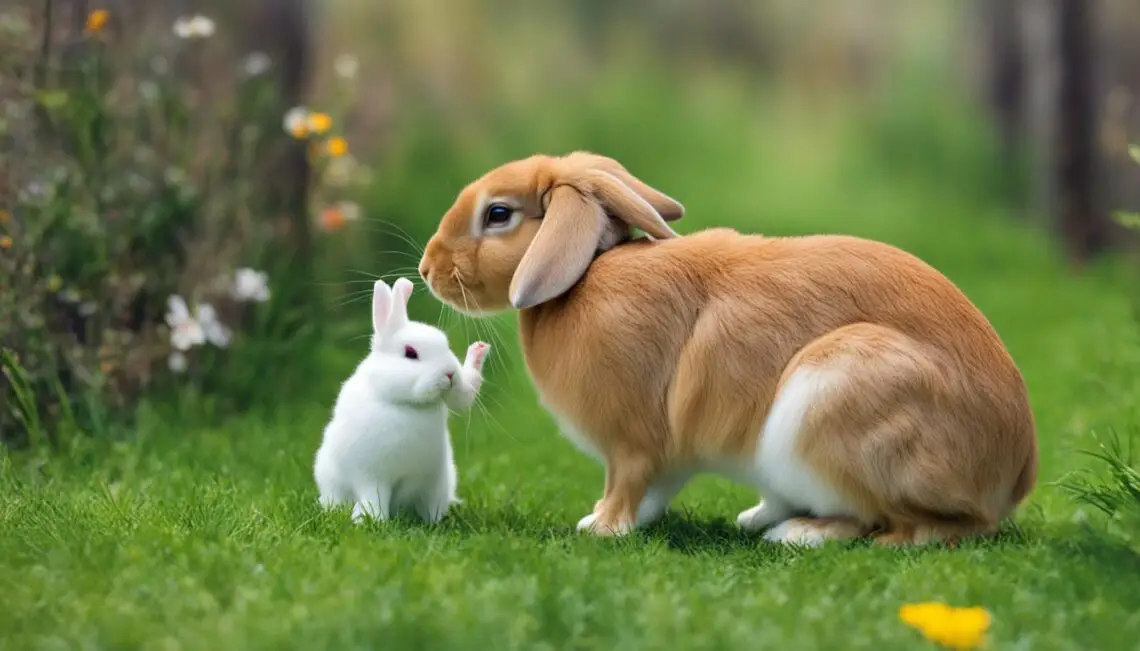 Healthy bonding techniques for rabbits and humans