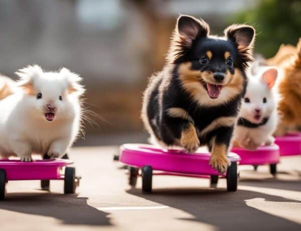 Training small pets to use exercise wheels safely