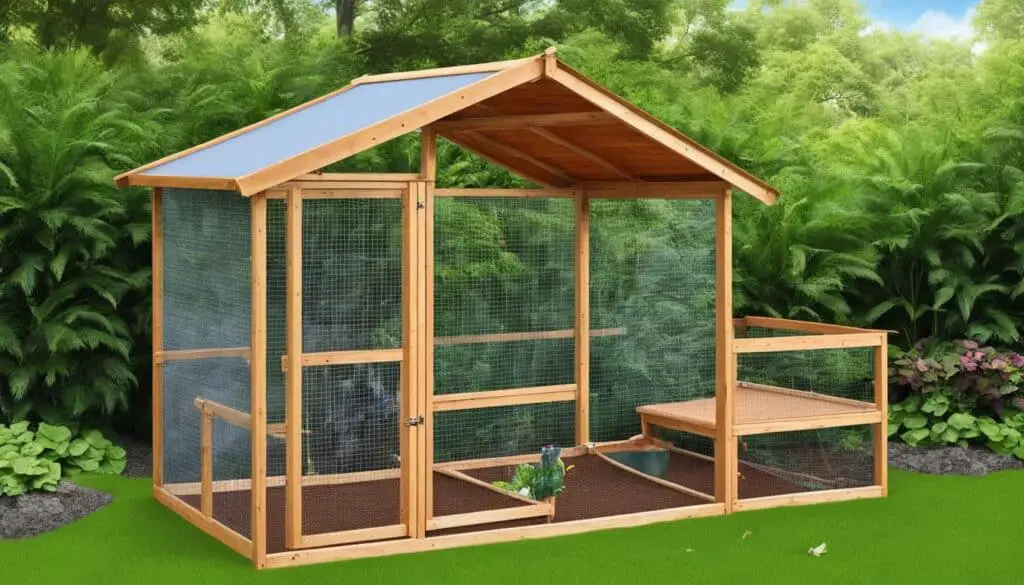 outdoor pet enclosure