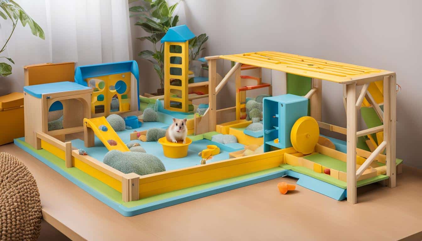 Stunning Hamster Play Area For Big Hamsters image